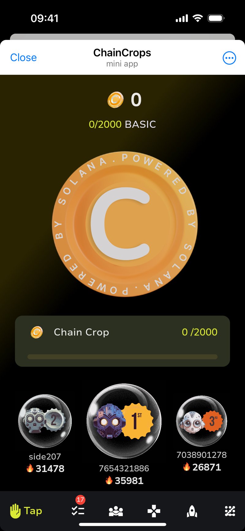 Dapp screenshot