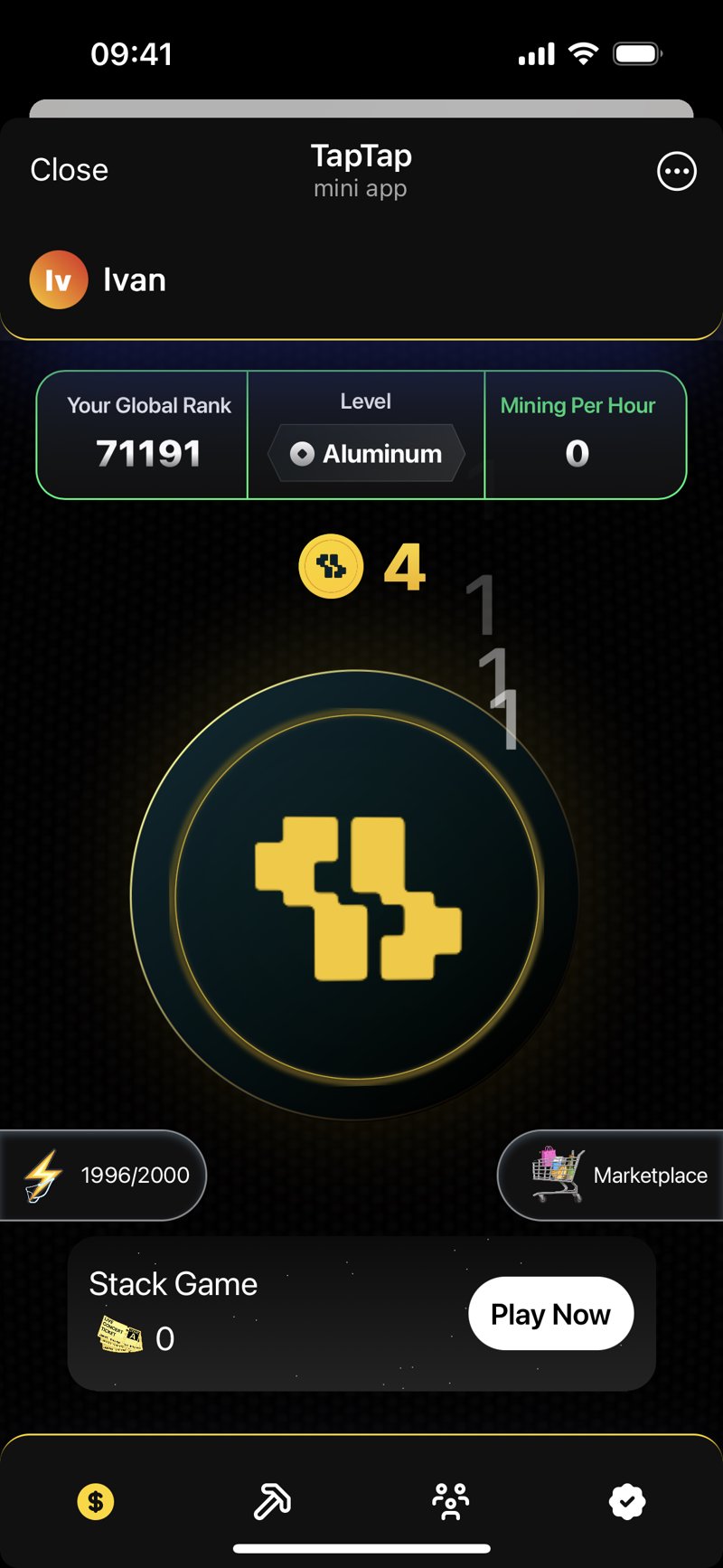 Dapp screenshot