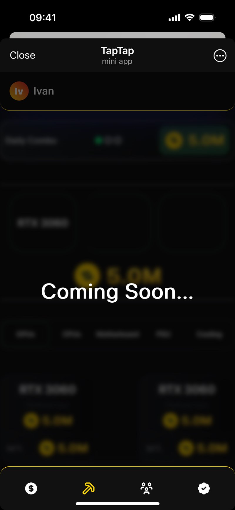 Dapp screenshot