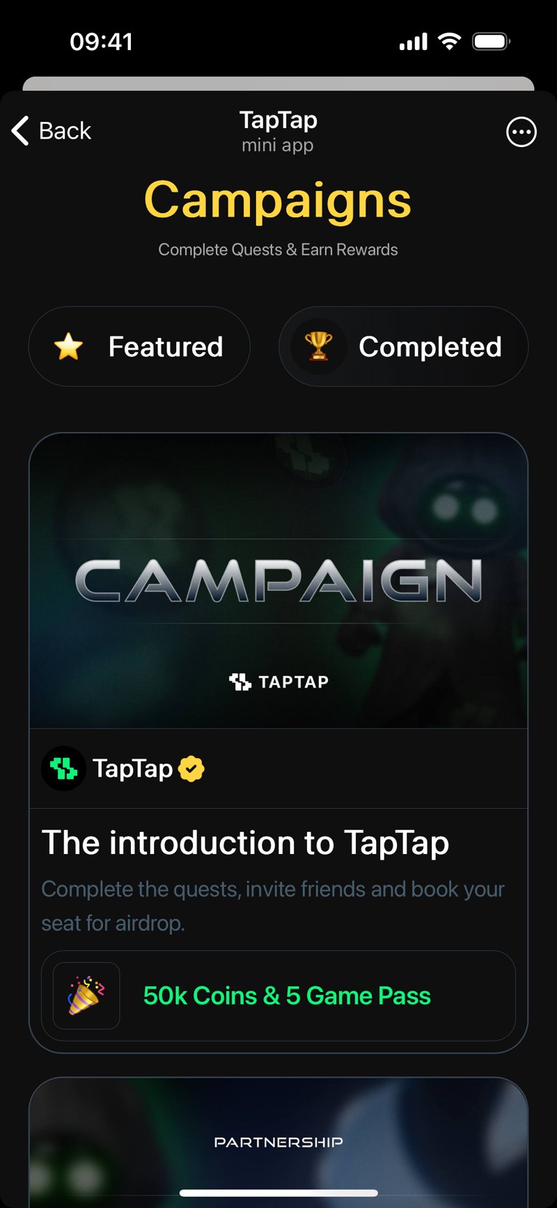 Dapp screenshot