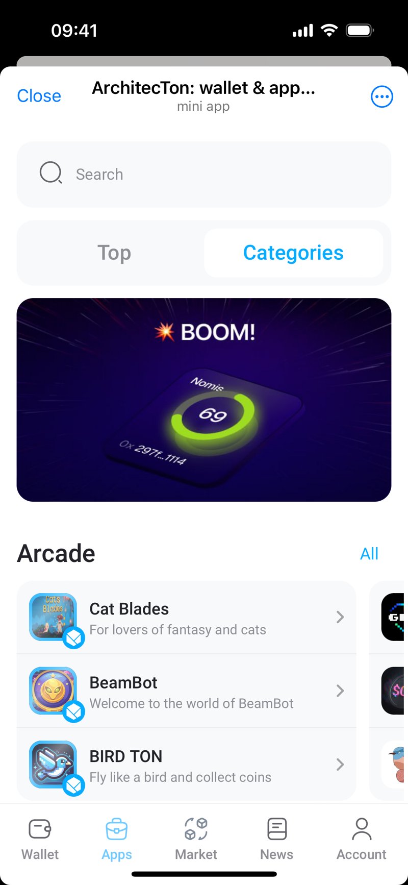 Dapp screenshot