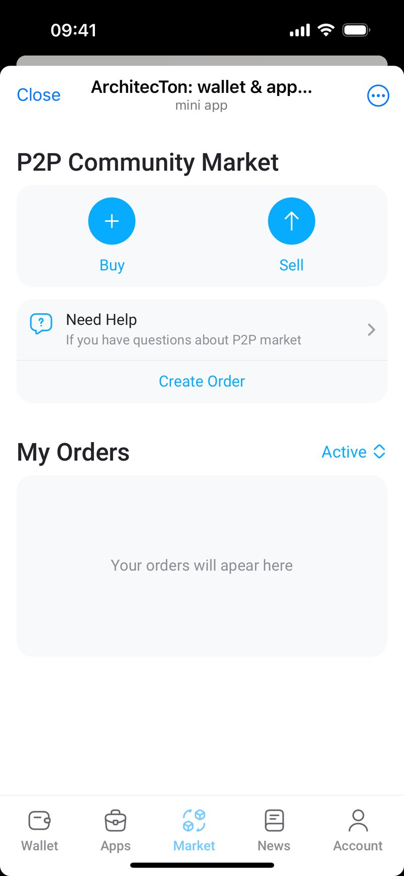 Dapp screenshot