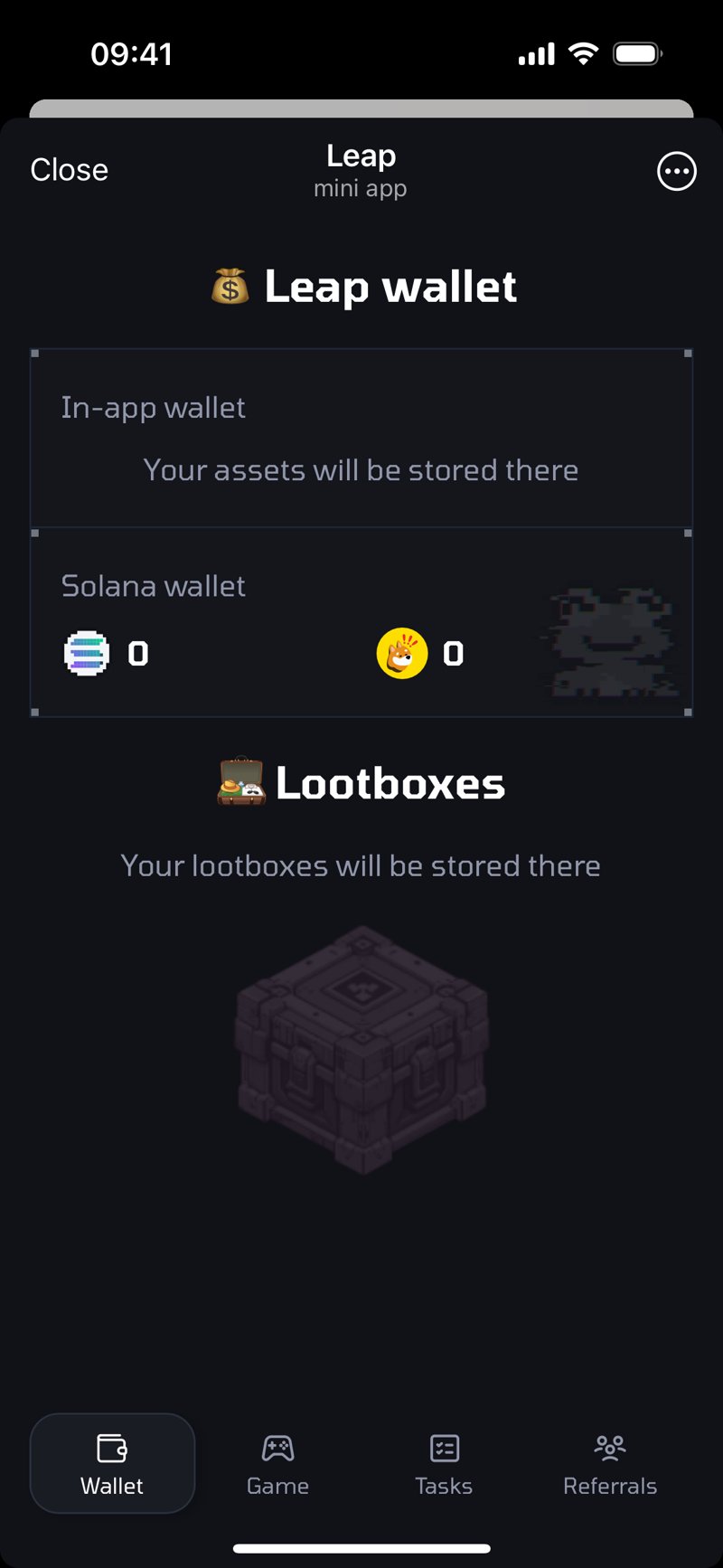 Dapp screenshot
