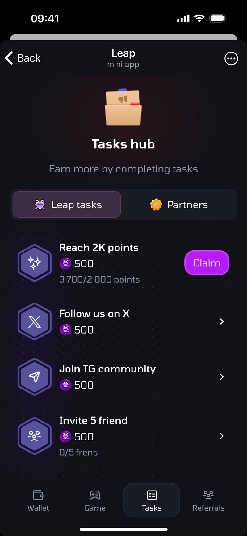 Dapp screenshot