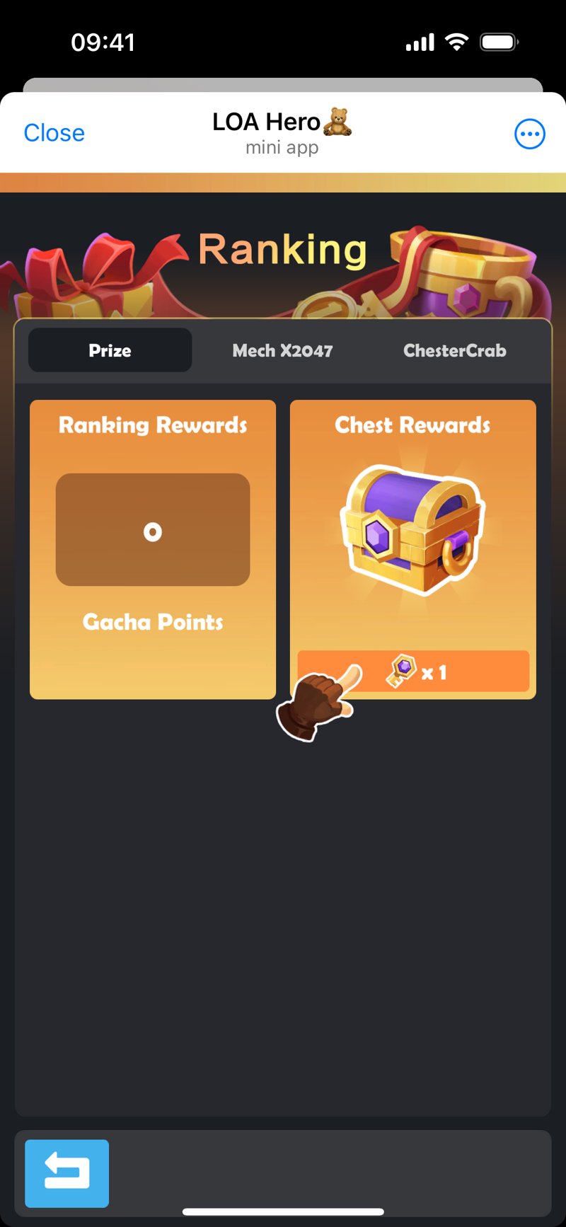 Dapp screenshot