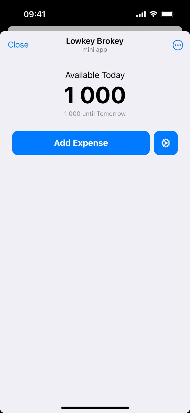 Dapp screenshot