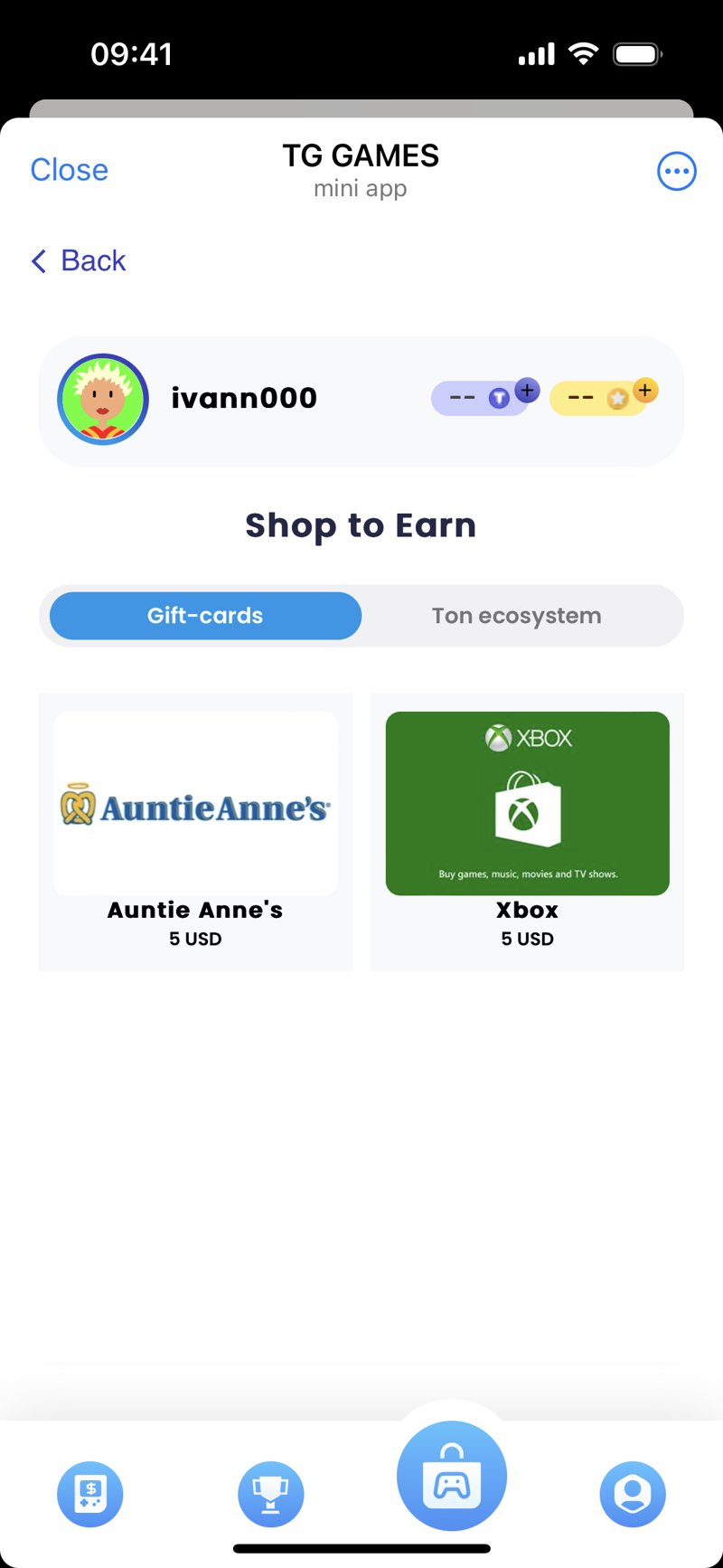 Dapp screenshot