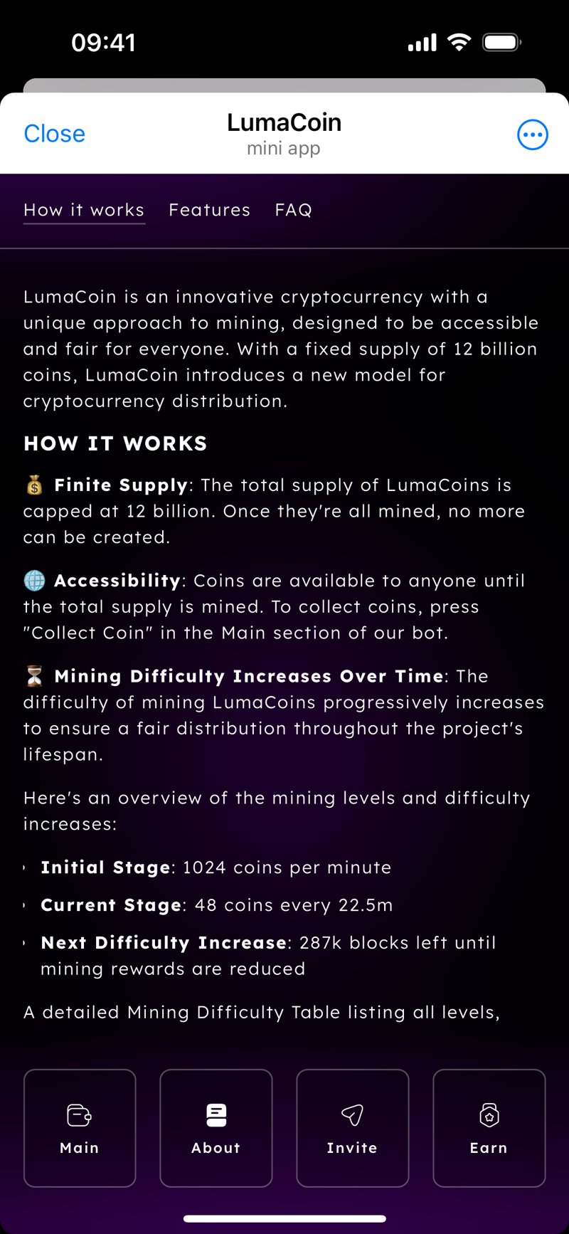 Dapp screenshot