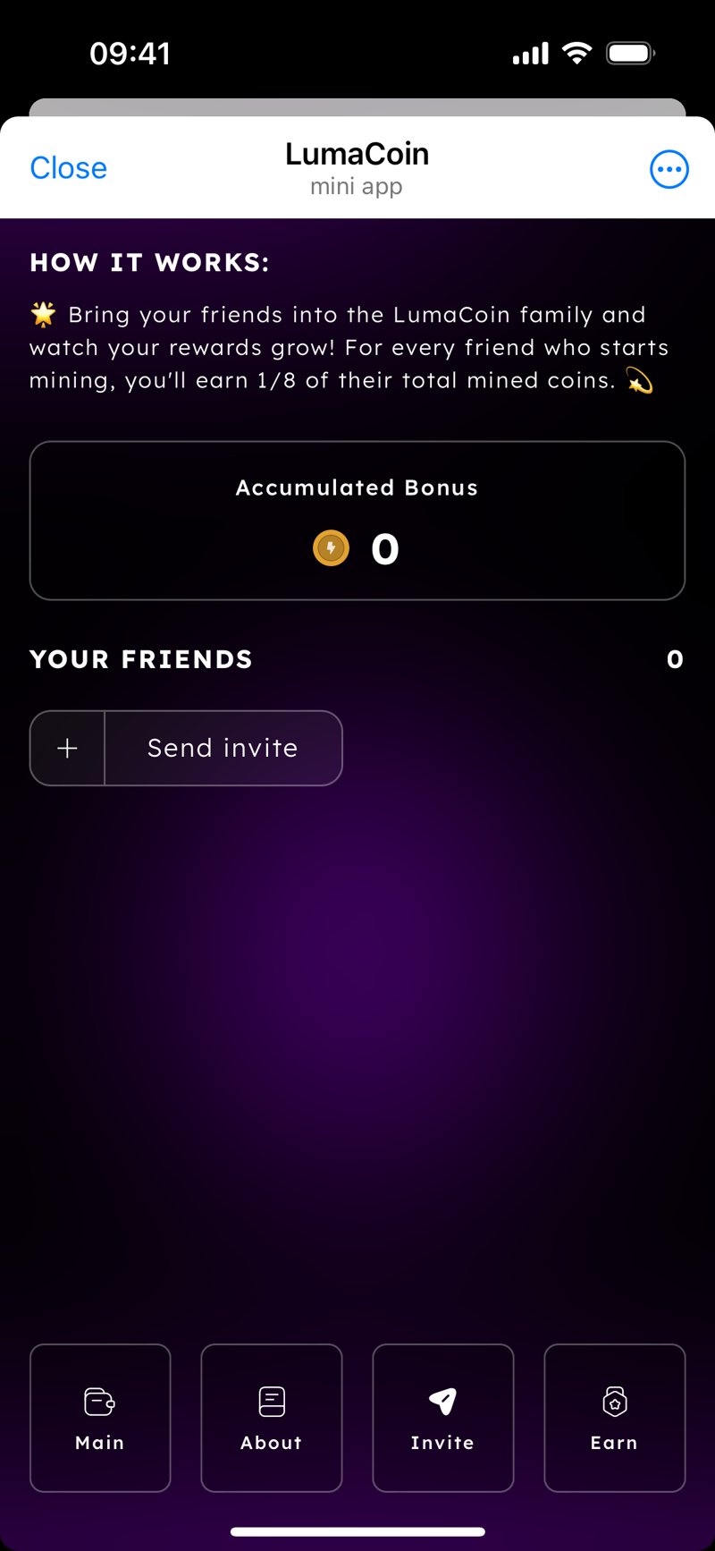 Dapp screenshot