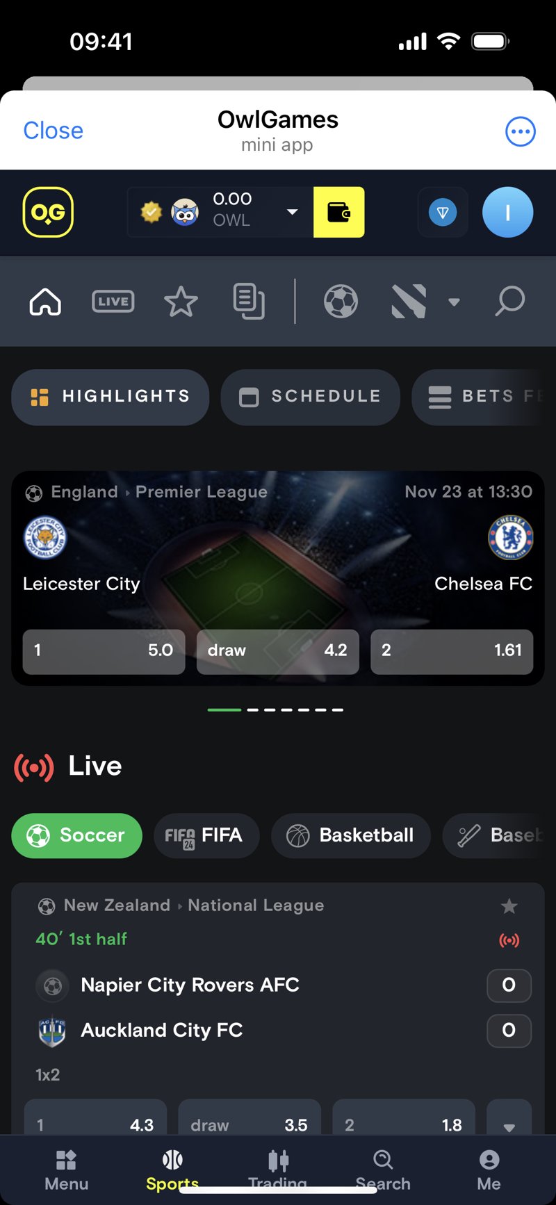Dapp screenshot