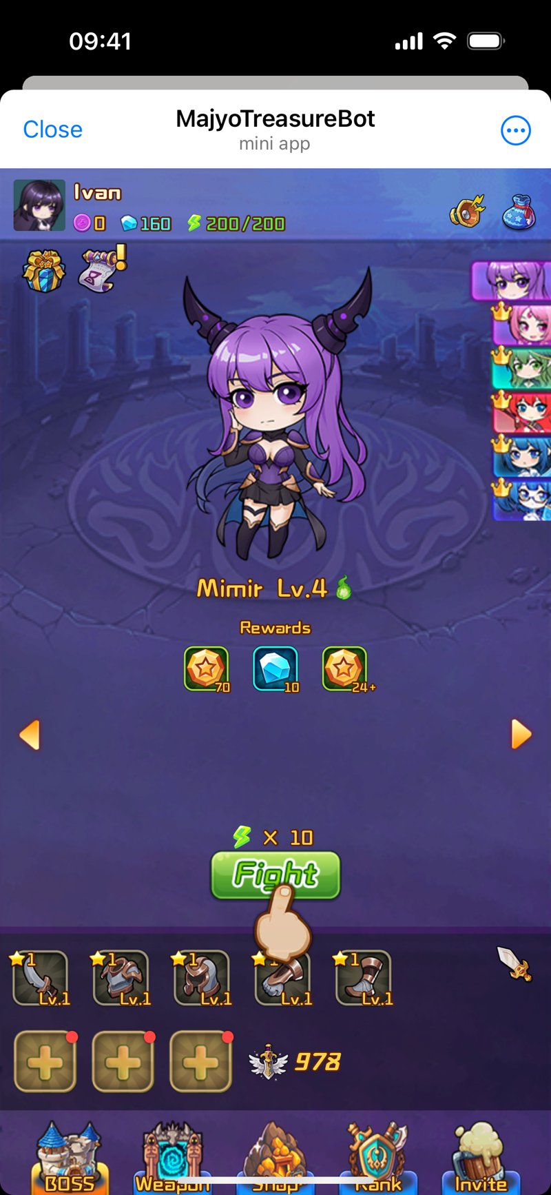 Dapp screenshot