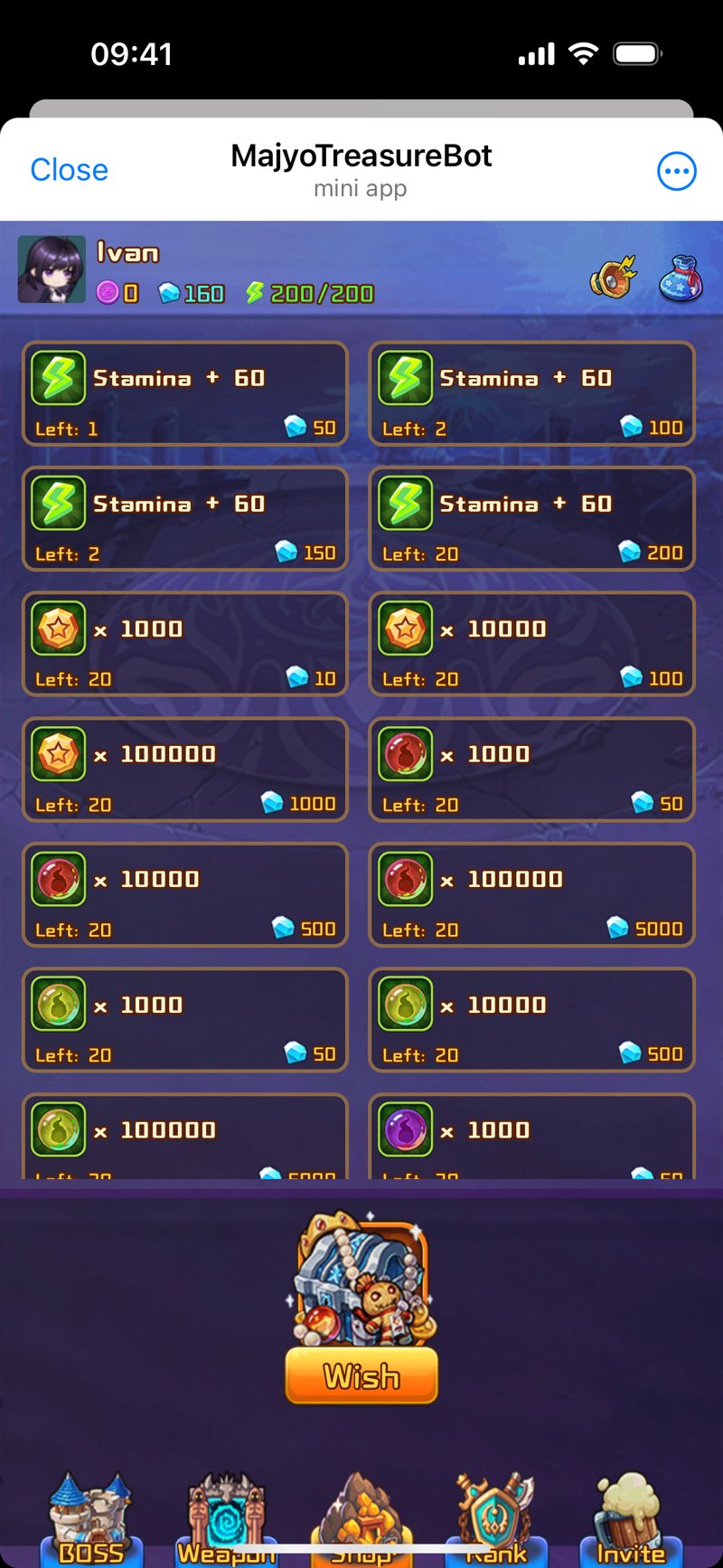 Dapp screenshot