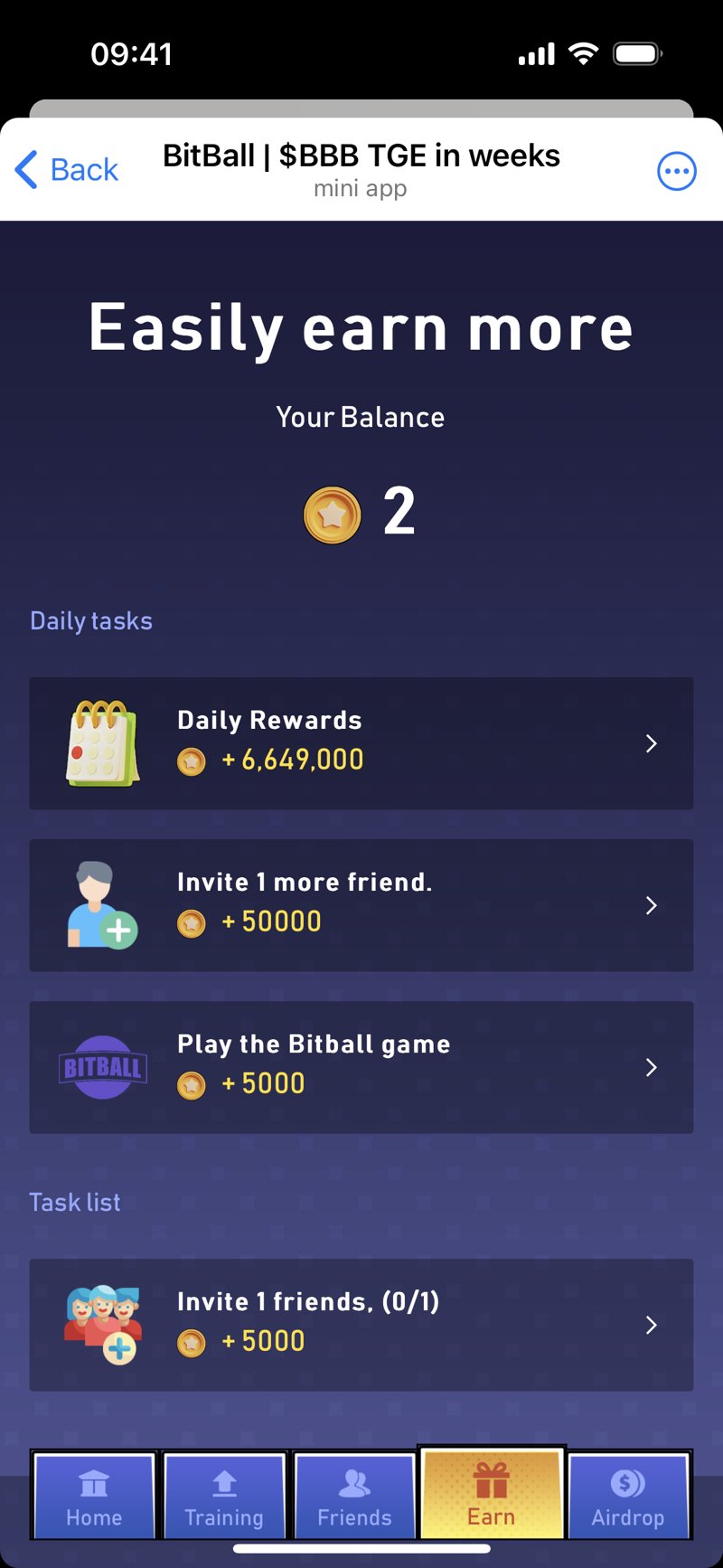 Dapp screenshot