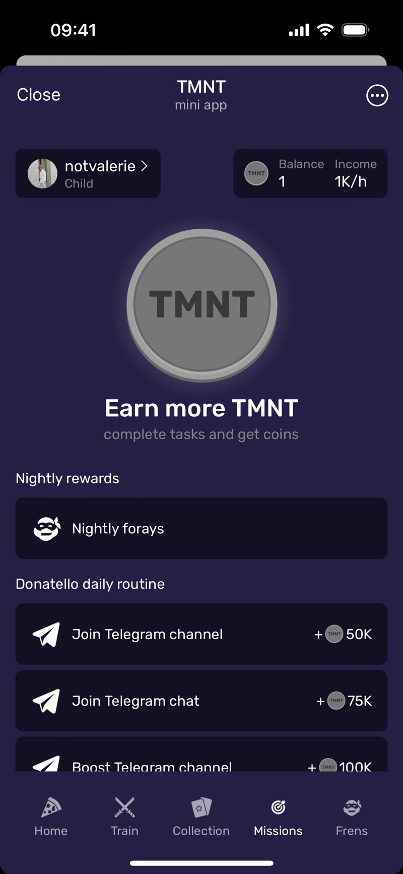 Dapp screenshot