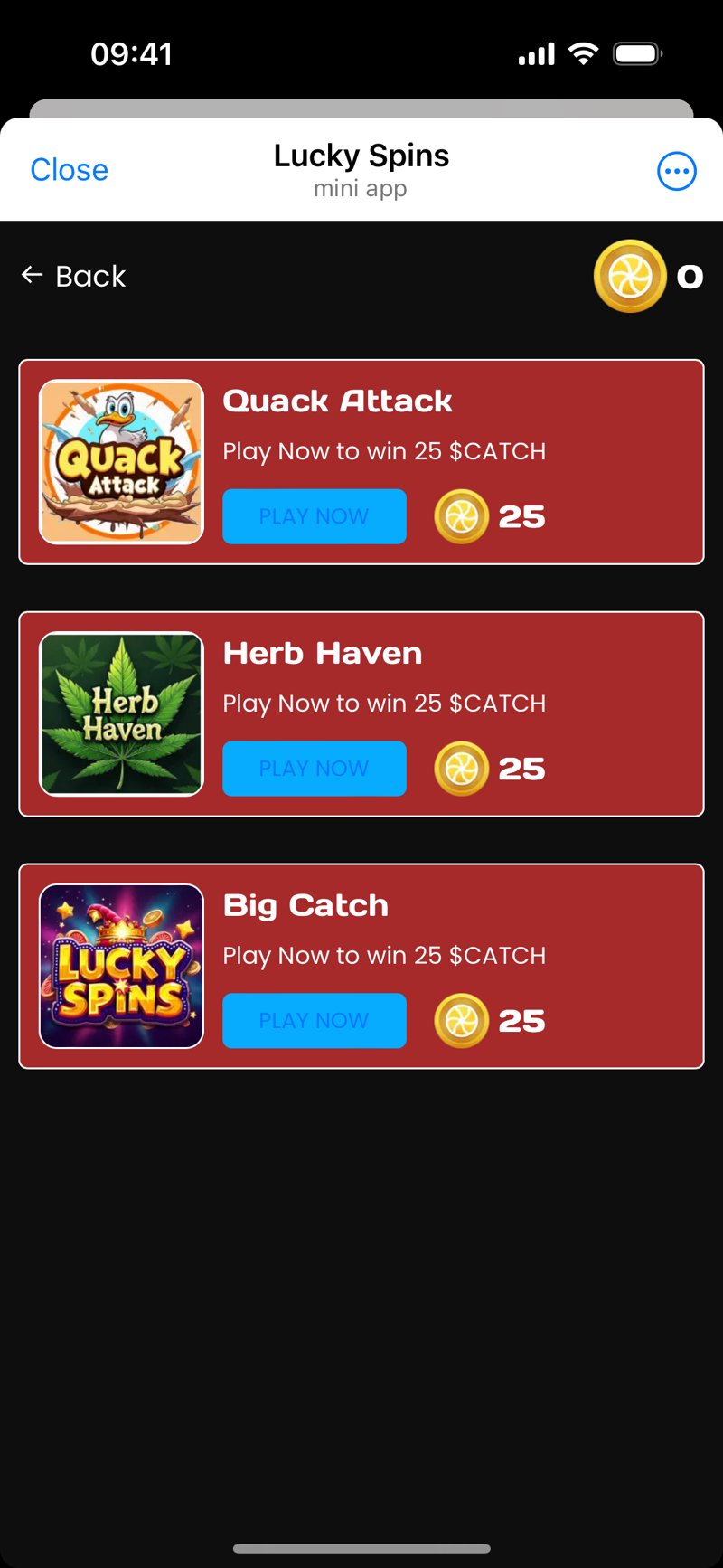 Dapp screenshot