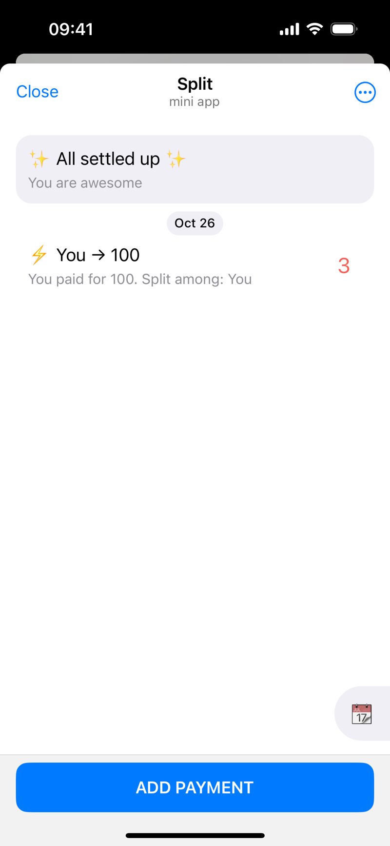 Dapp screenshot