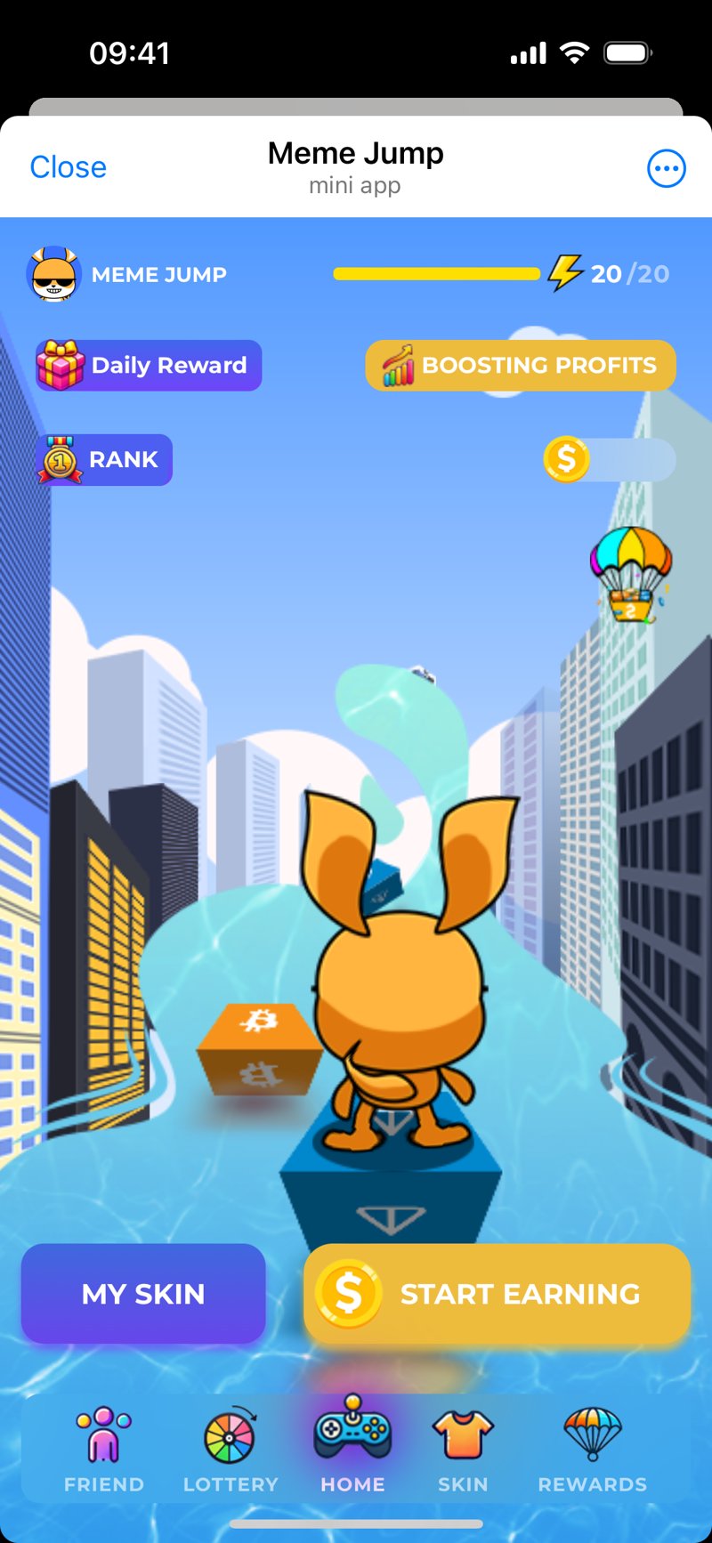 Dapp screenshot