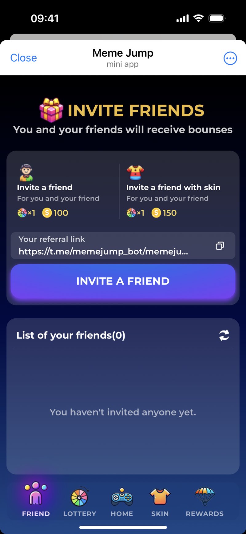 Dapp screenshot
