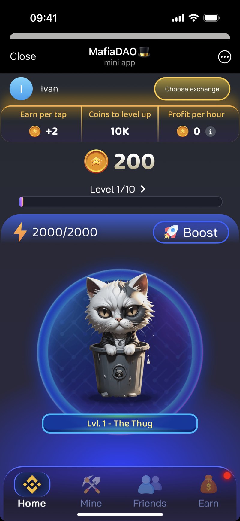 Dapp screenshot