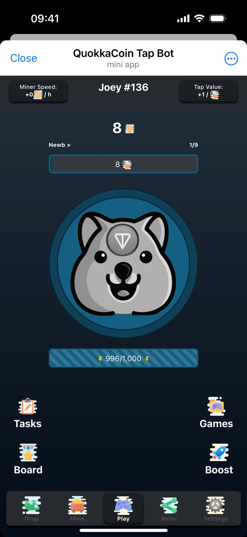 Dapp screenshot