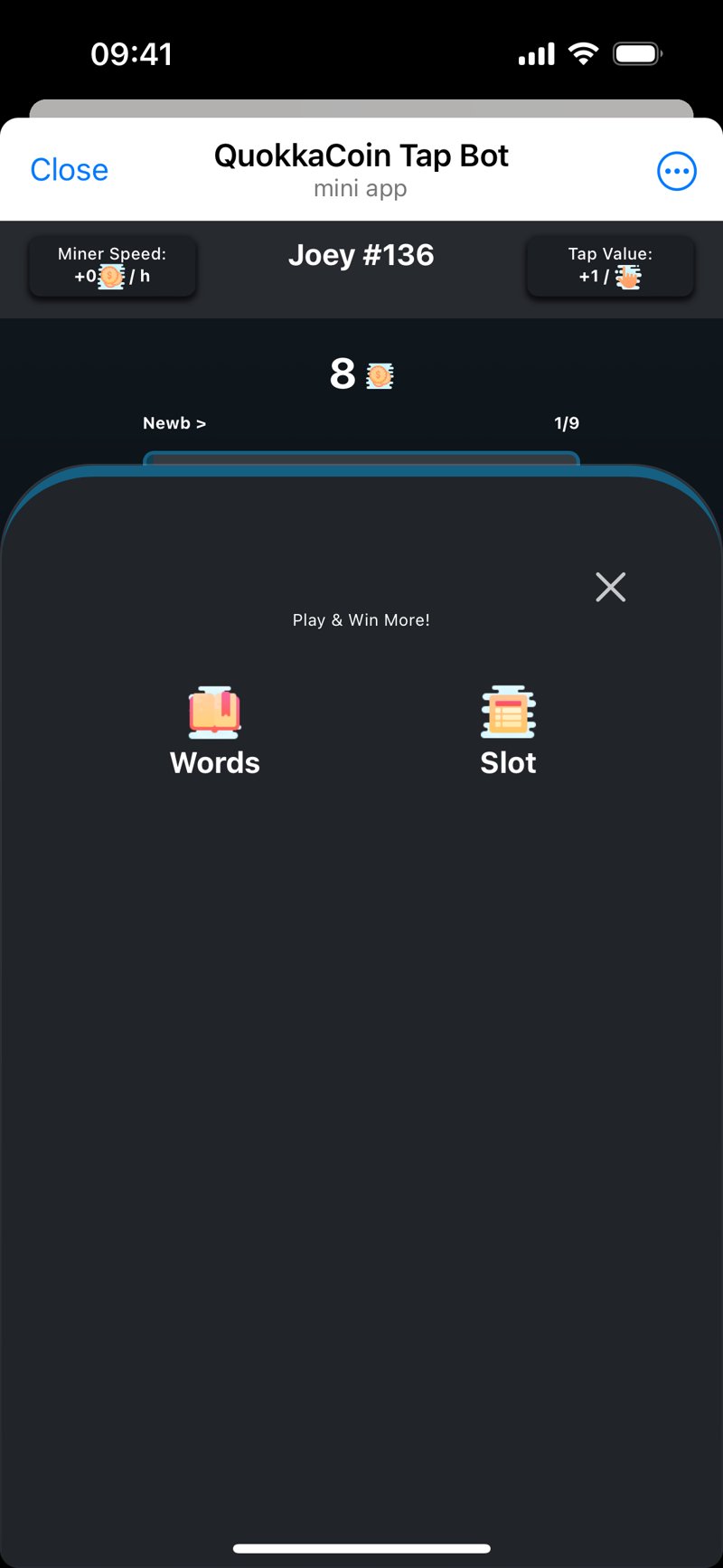 Dapp screenshot