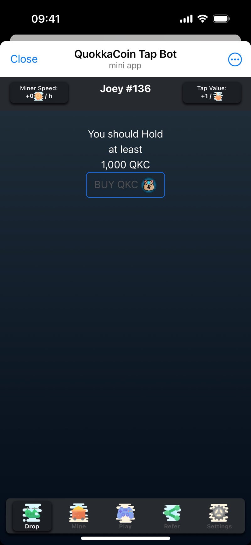 Dapp screenshot