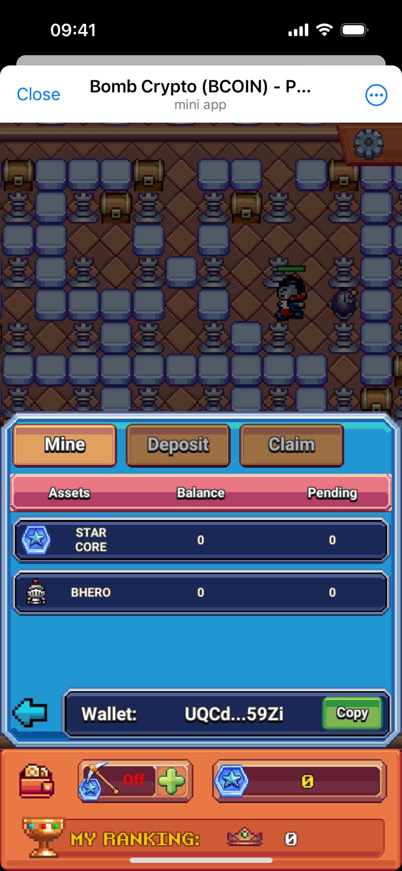 Dapp screenshot