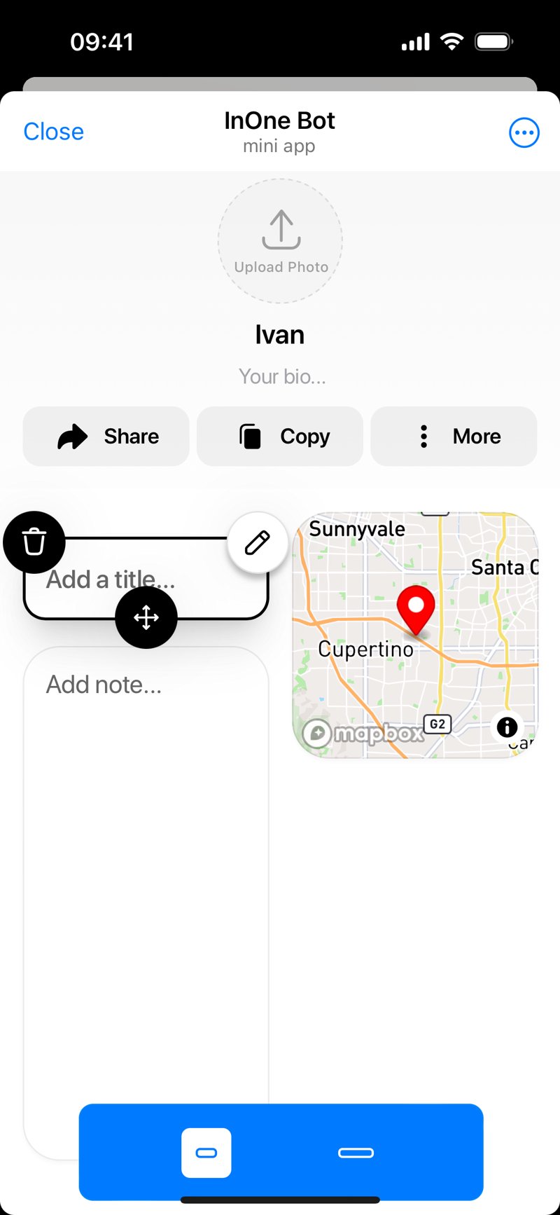 Dapp screenshot