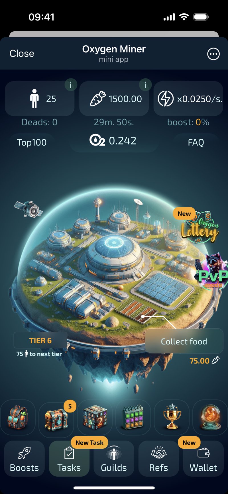 Dapp screenshot