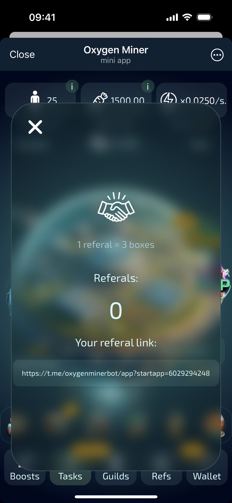 Dapp screenshot