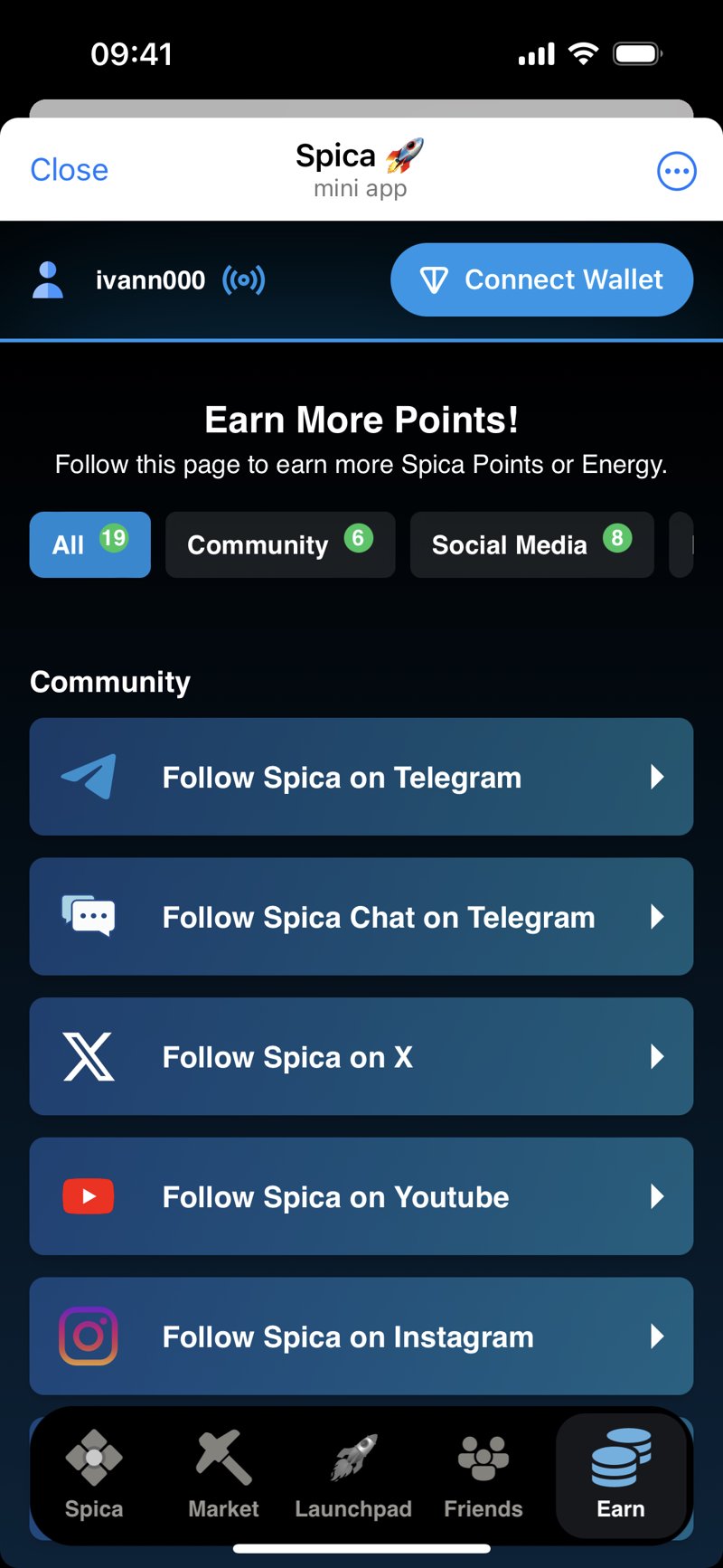 Dapp screenshot