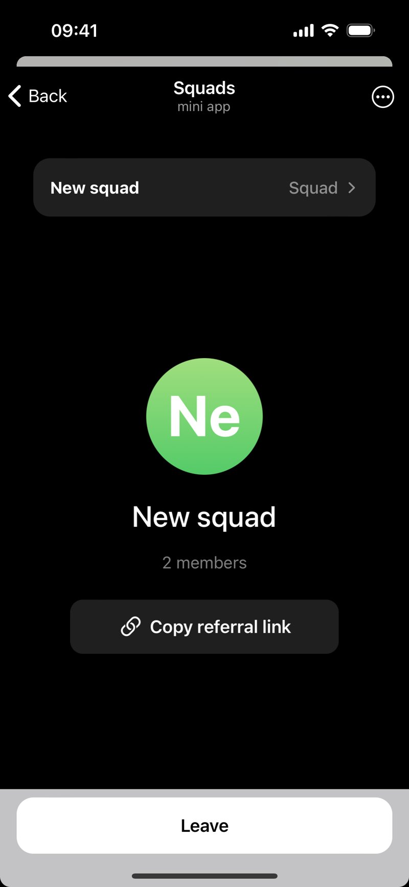 Dapp screenshot