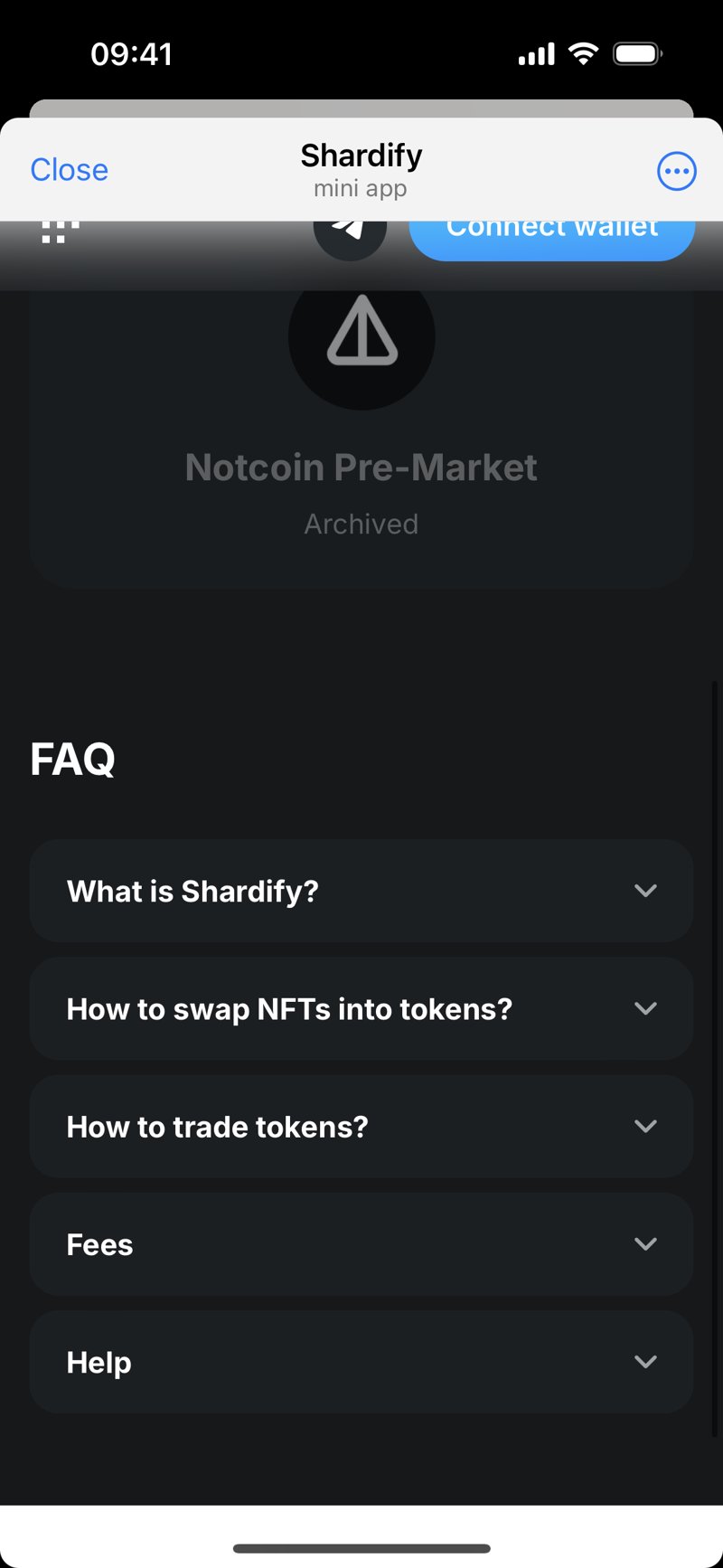 Dapp screenshot