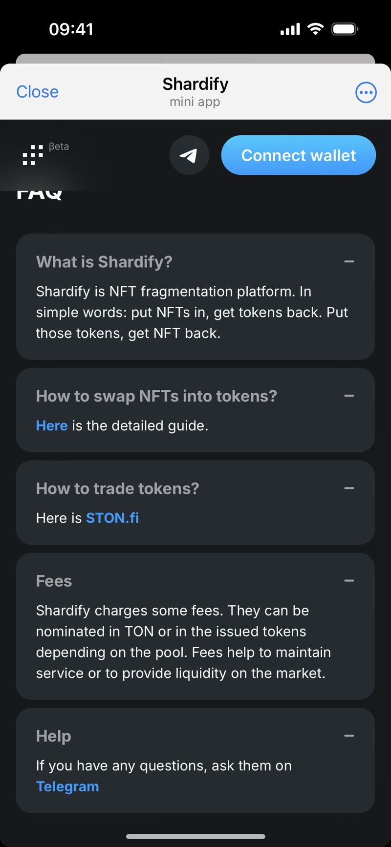 Dapp screenshot