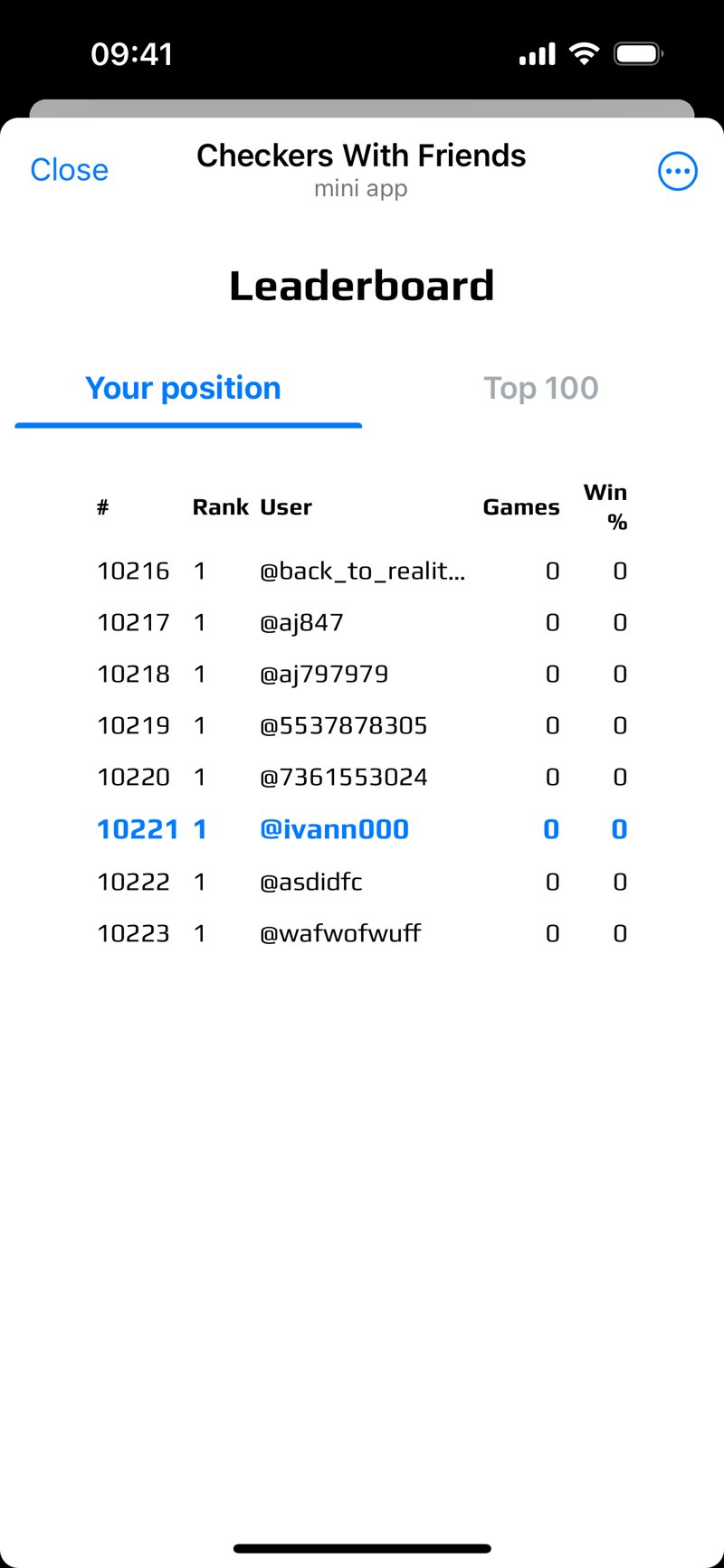 Dapp screenshot