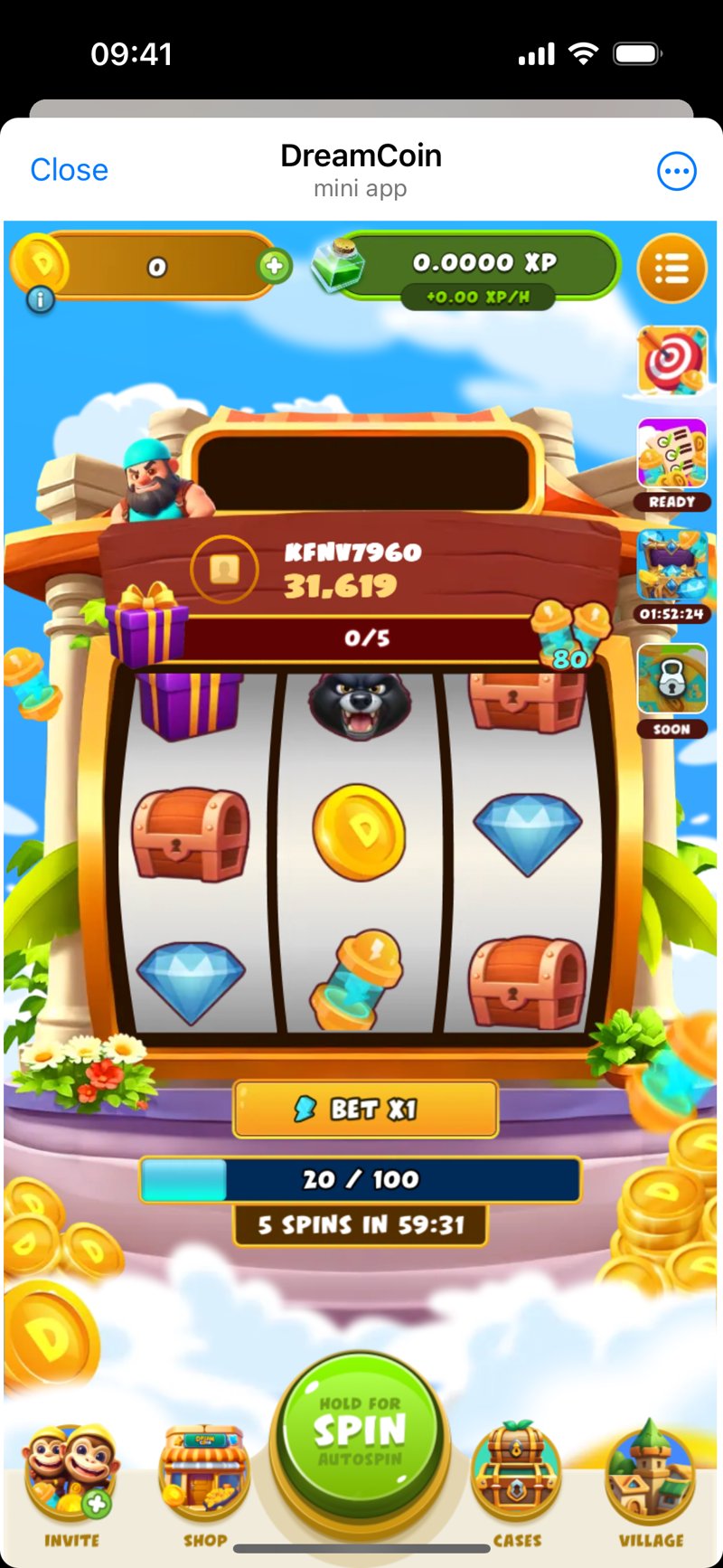 Dapp screenshot
