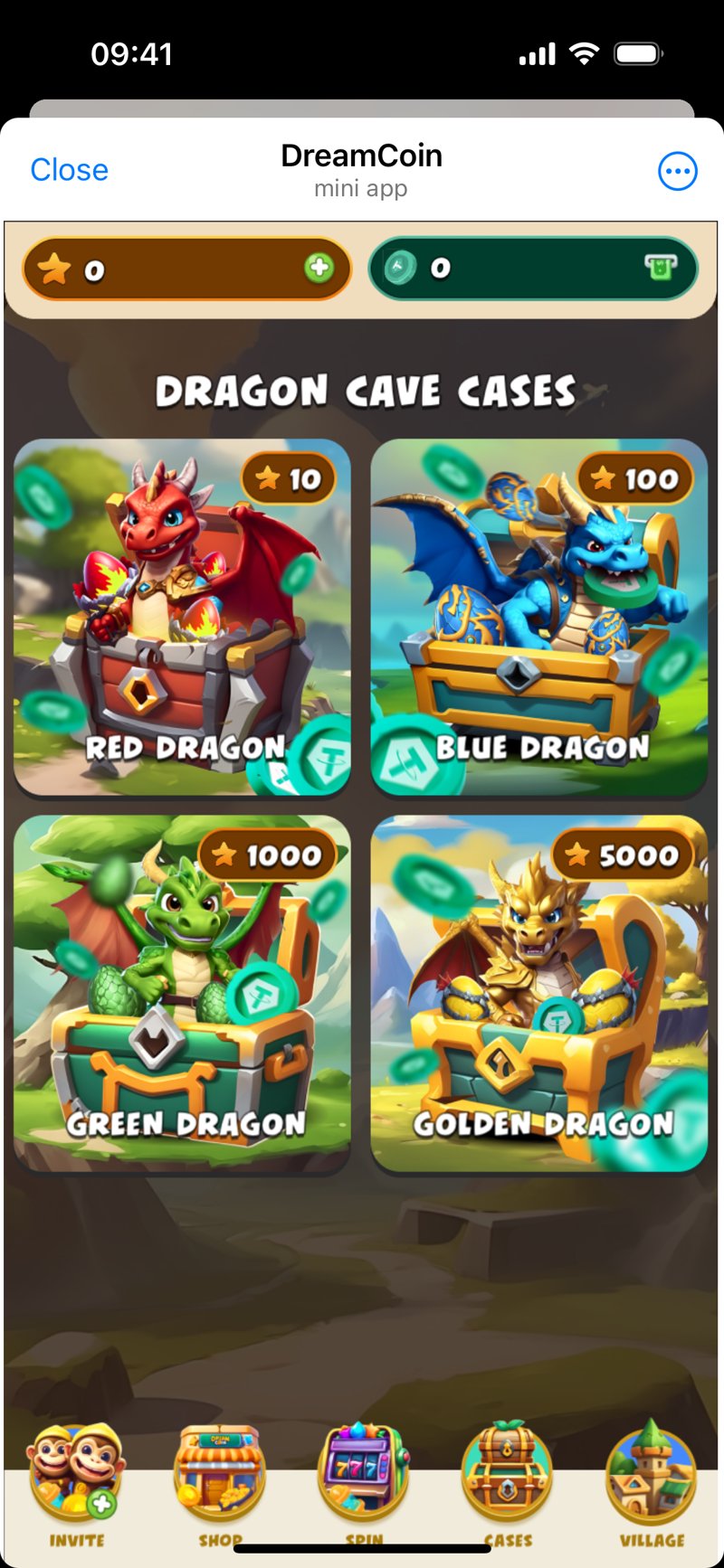 Dapp screenshot