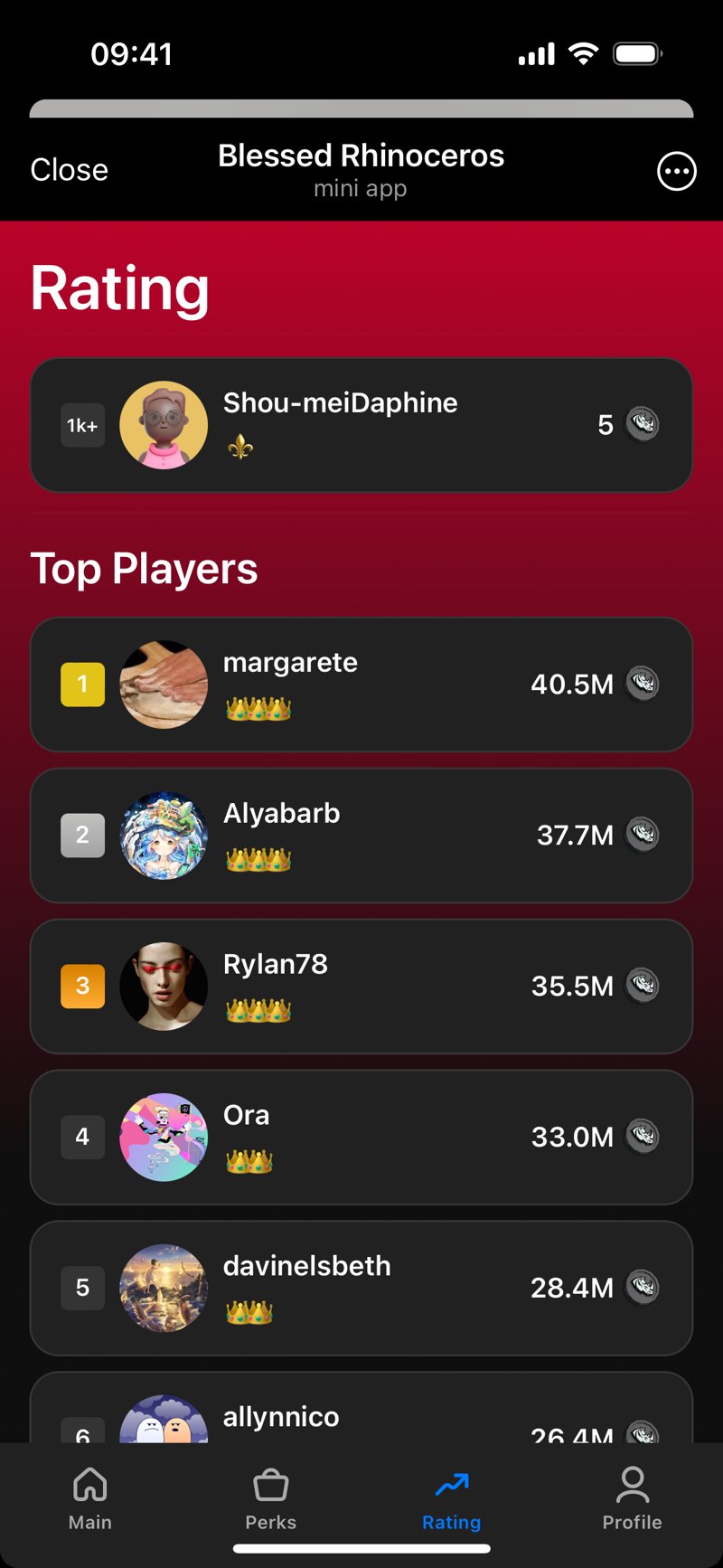 Dapp screenshot