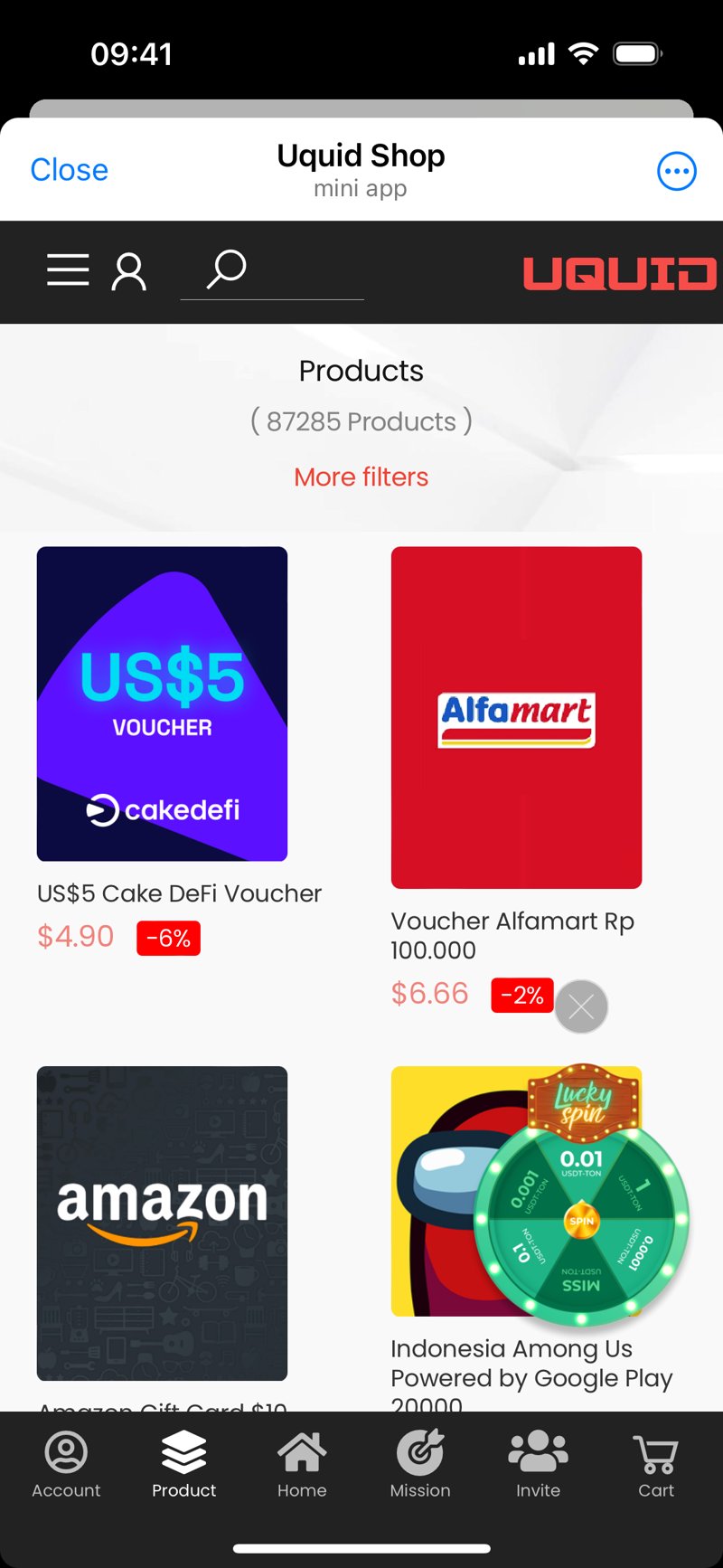Dapp screenshot