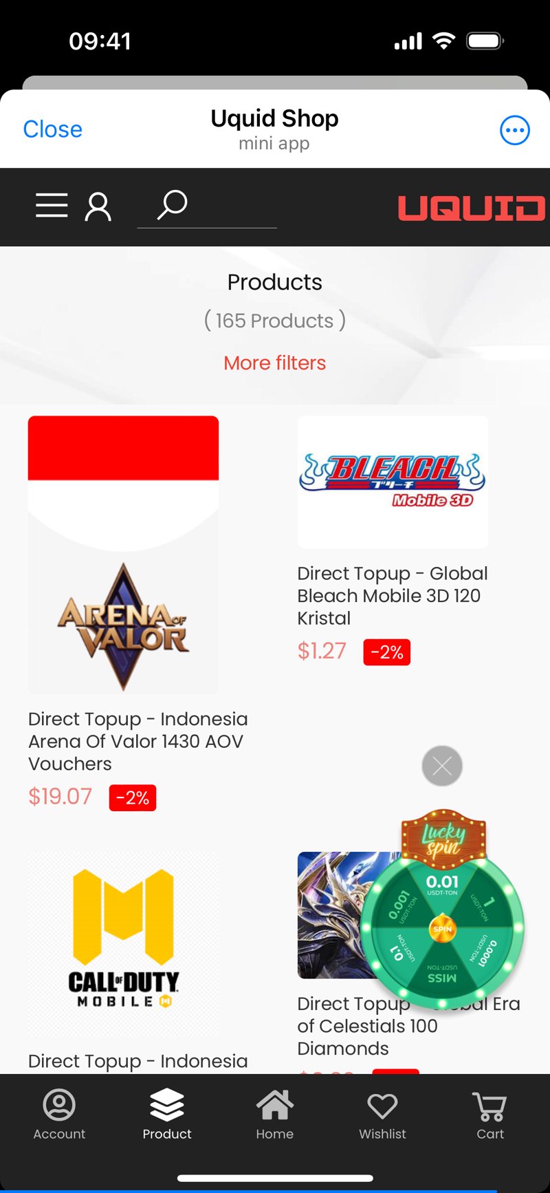 Dapp screenshot