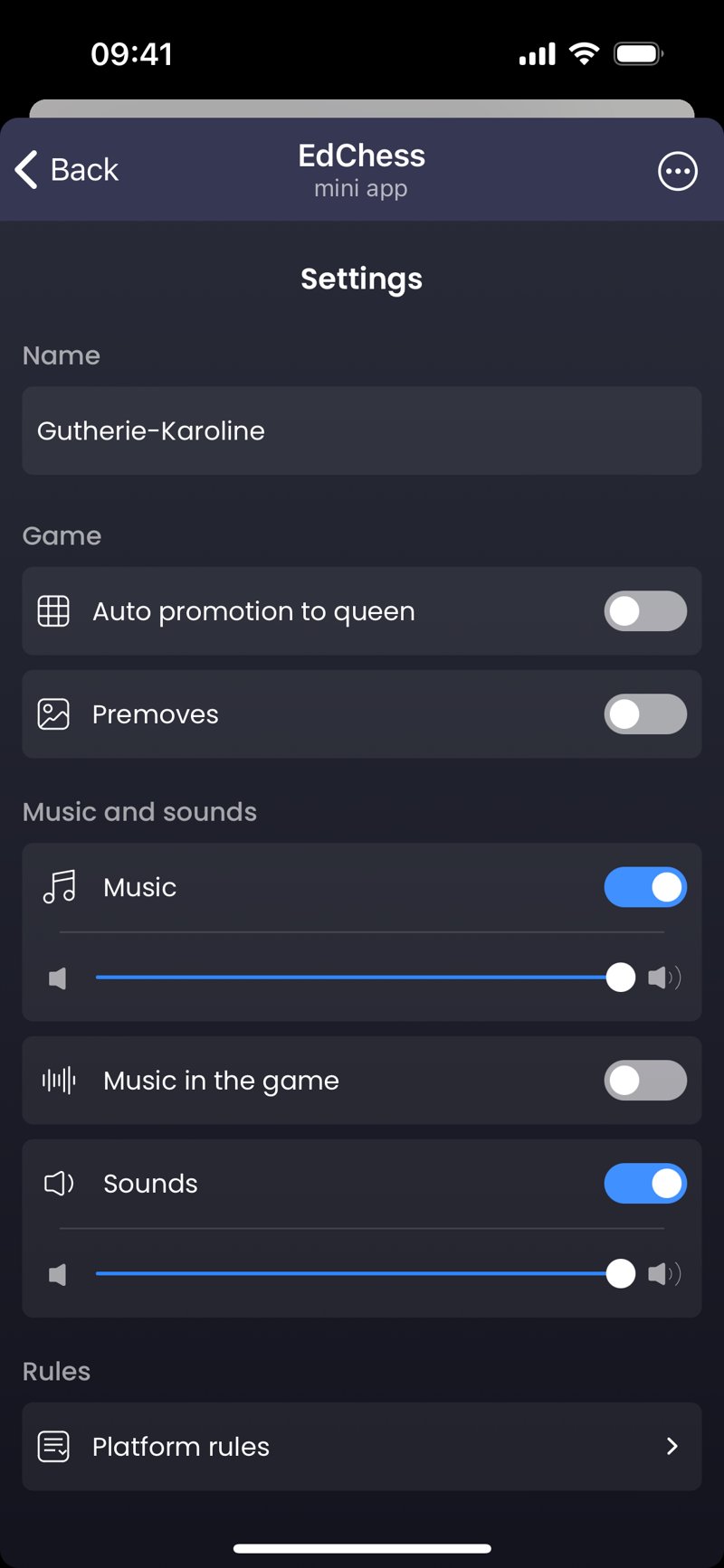 Dapp screenshot