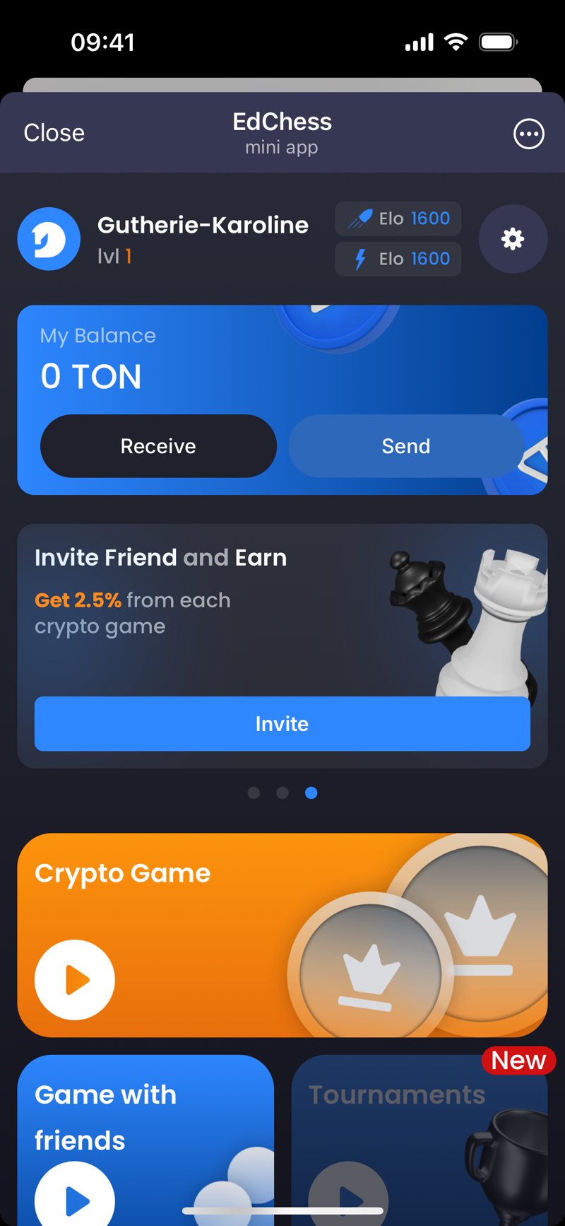 Dapp screenshot