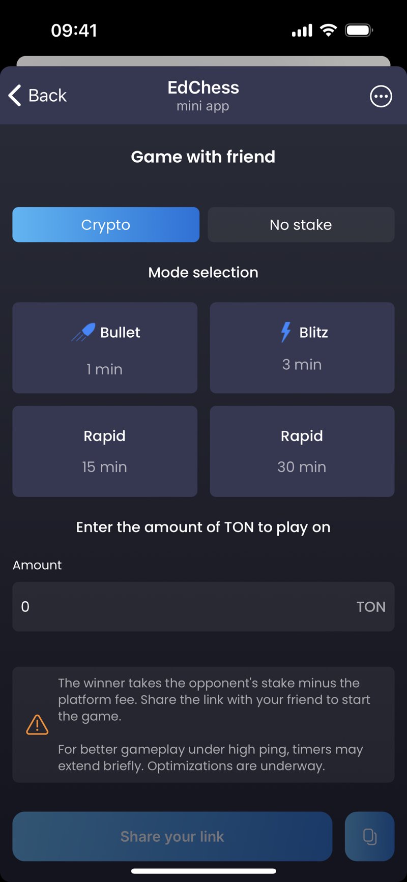 Dapp screenshot