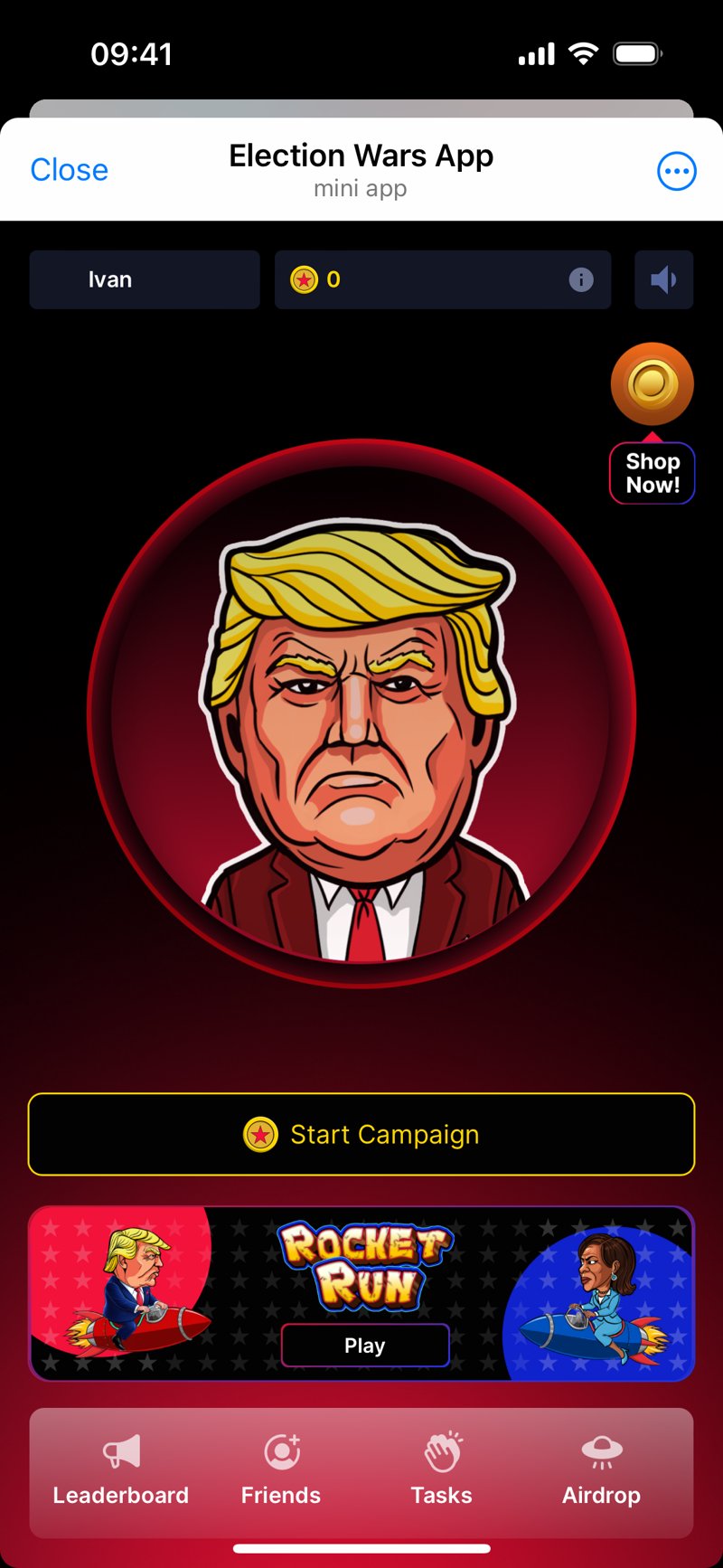 Dapp screenshot