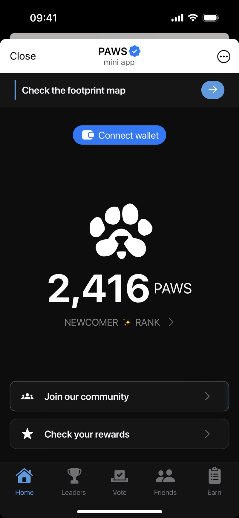 Dapp screenshot