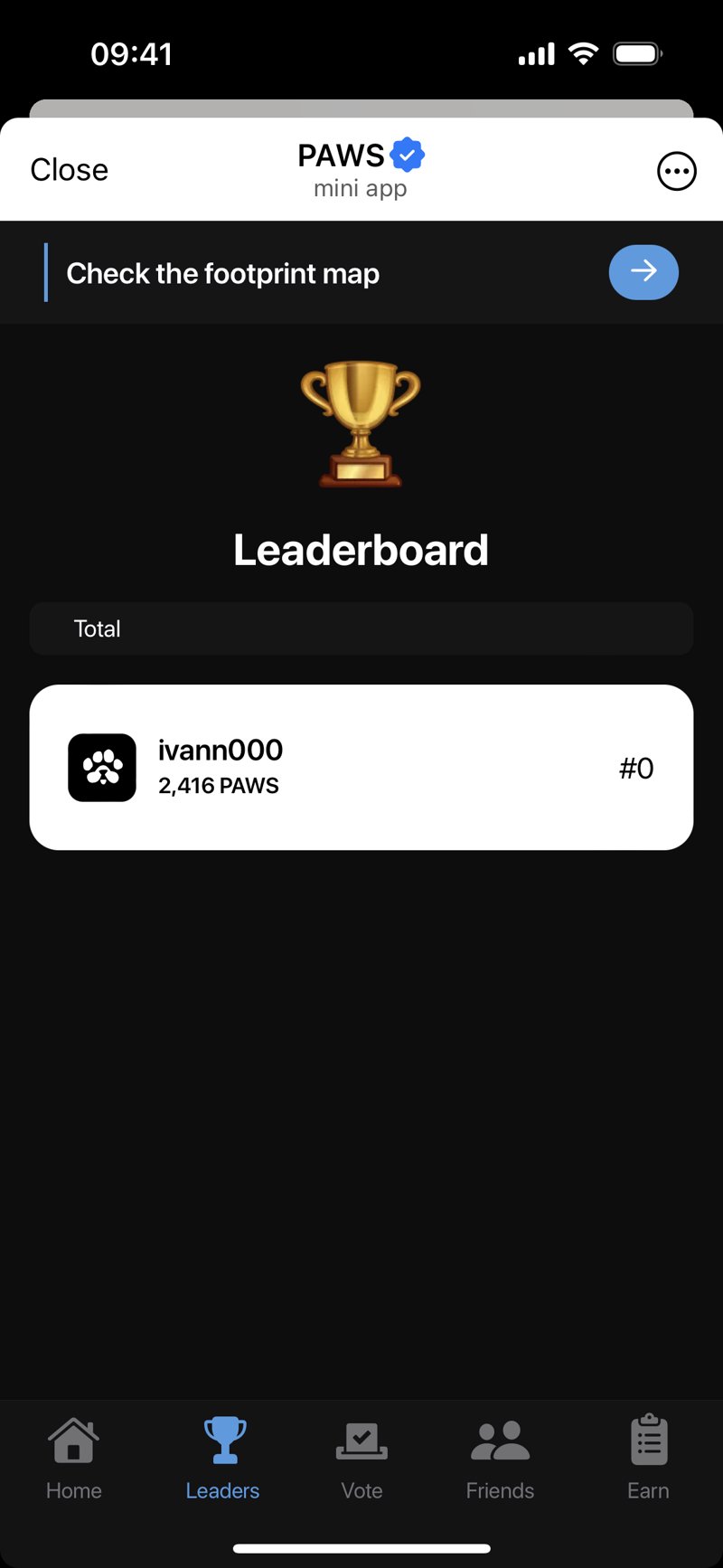 Dapp screenshot