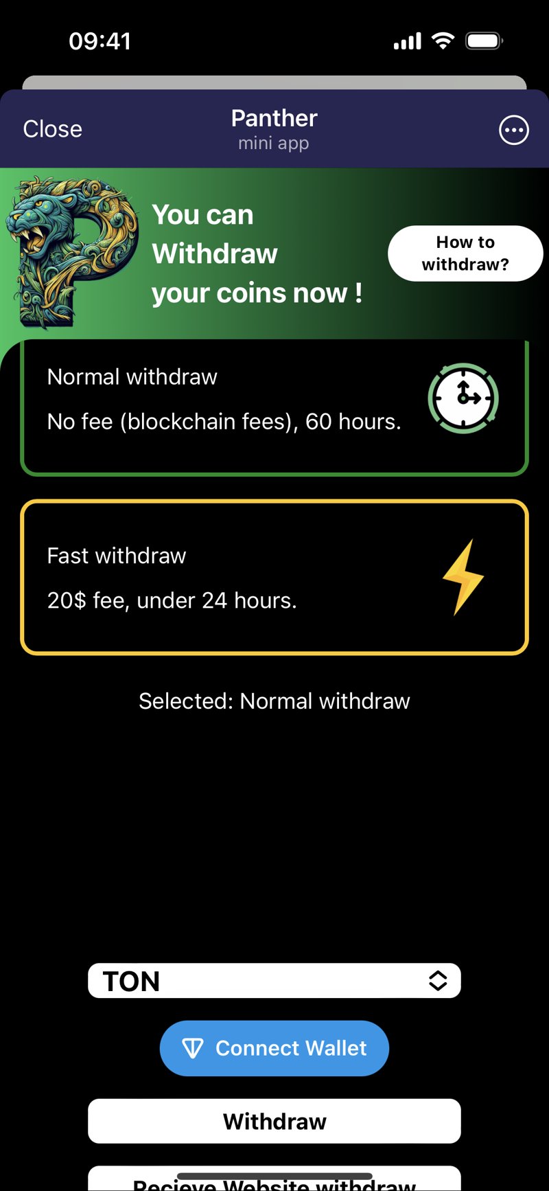 Dapp screenshot
