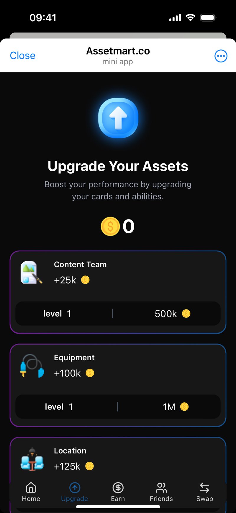 Dapp screenshot