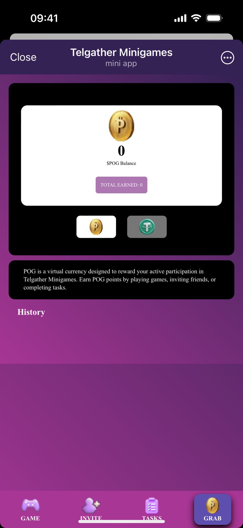 Dapp screenshot