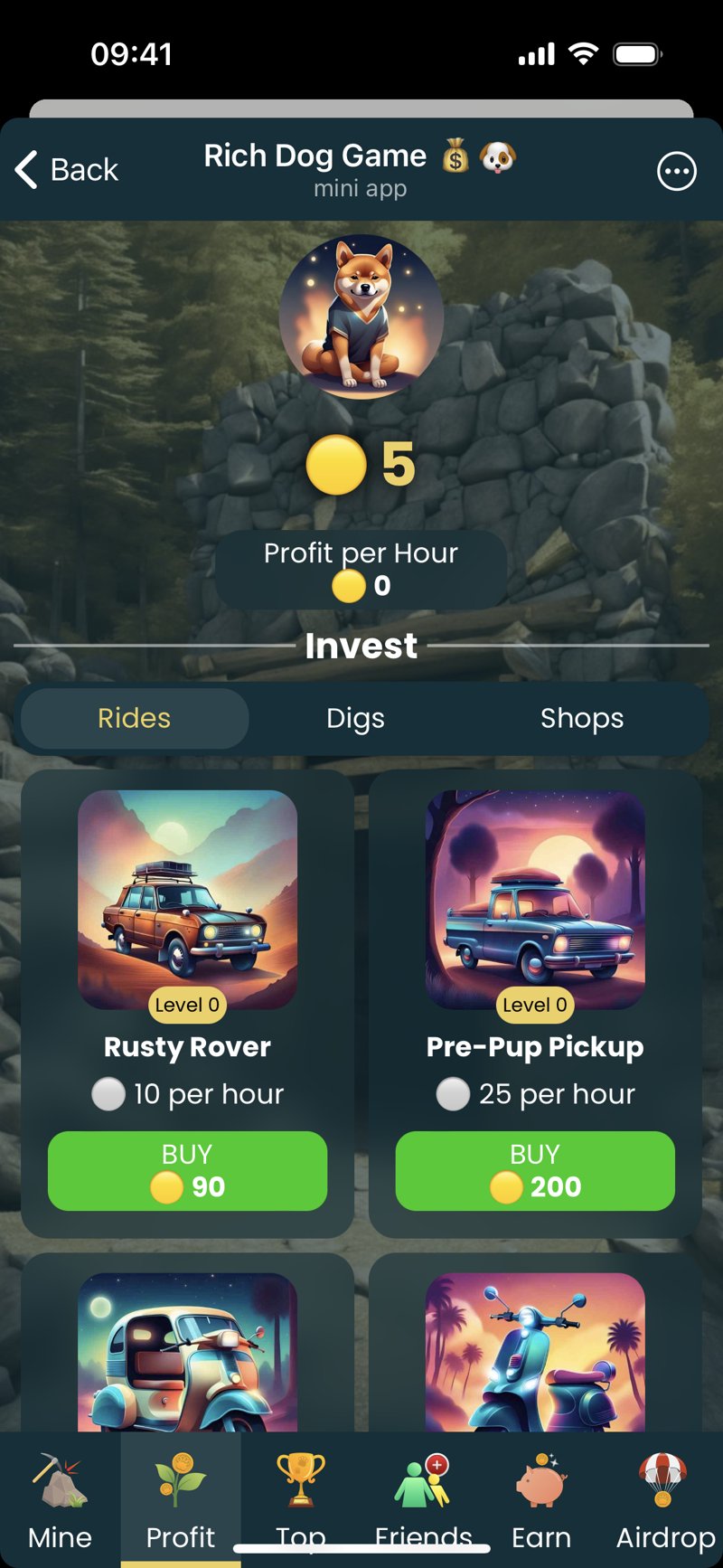 Dapp screenshot